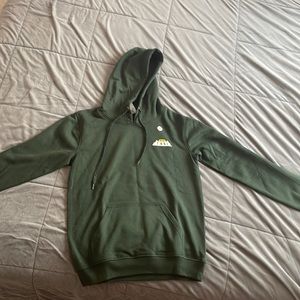 Dark green late night hoddie
